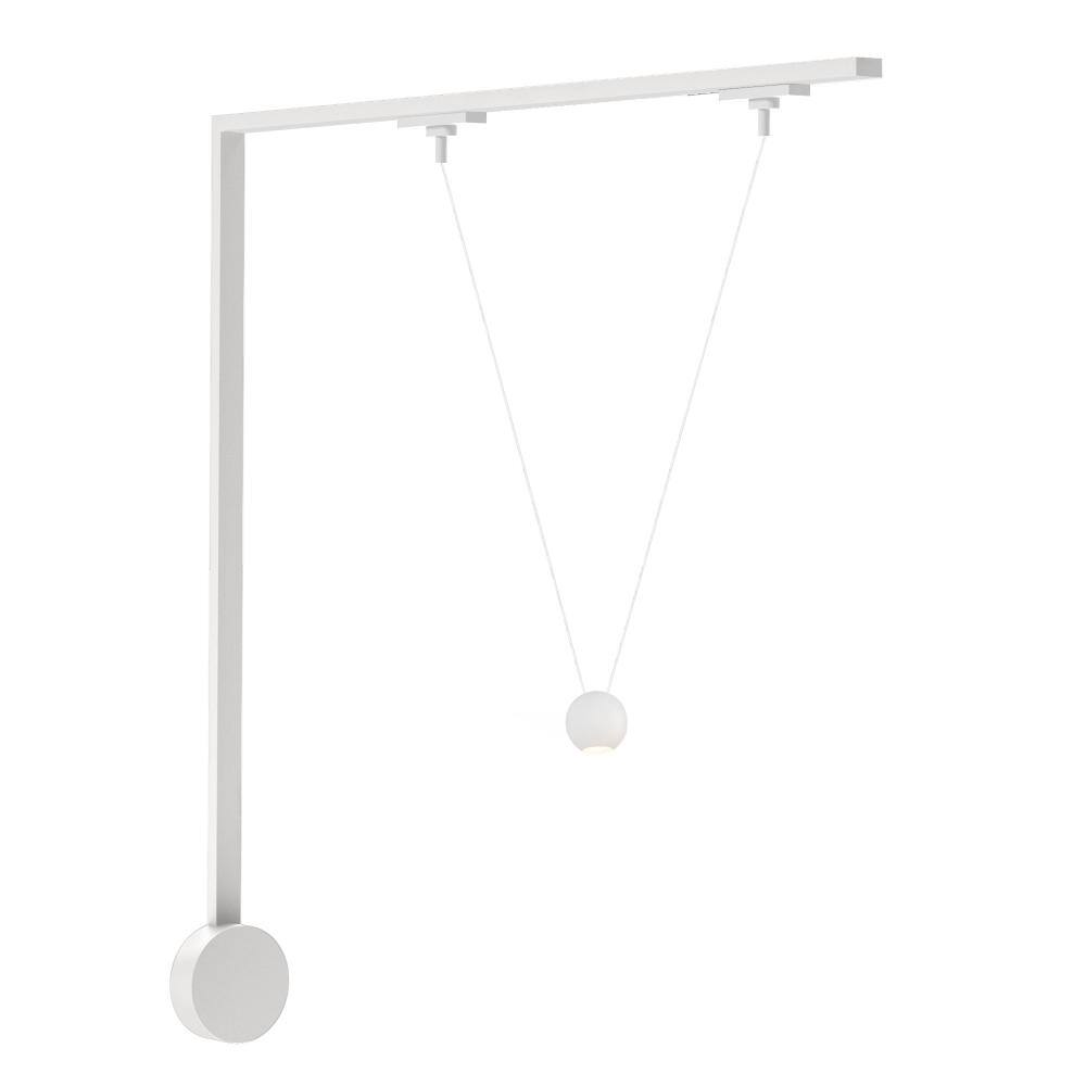 Faria Double 1 Light White dimmable 3000K LED Trilo Track Wall Kit price history on PriceWatchPro