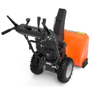 24 in. Dual-Stage Gas Snow Blower with Electric Start