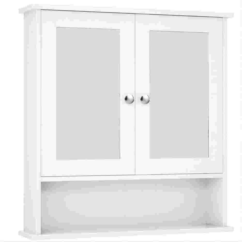 22 in. W x 5 in. D x 23 in. H Bathroom Storage Wall Cabinet with Storage Sh