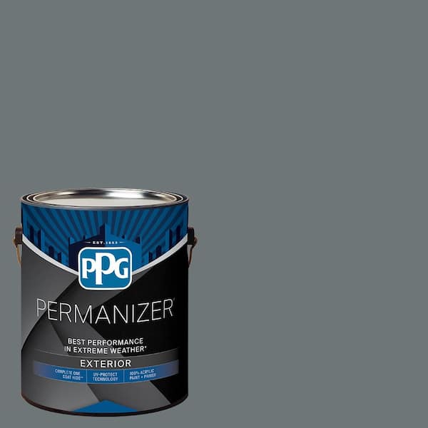 1 gal. PPG1012-6 Volcanic Ash Semi-Gloss Exterior Paint