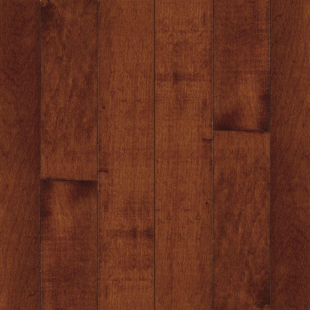 Bruce Prestige Cherry Maple 3/4 in. Thick x 5 in. Wide x Varying Length Solid Hardwood Flooring (23.5 sqft / case), Dark