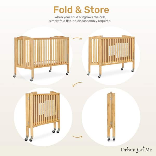 Dream on me portable folding crib deals