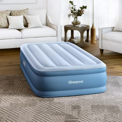 Beautyrest Beautyrest Lumbar Support 18 Queen Air Mattress with Built-in  Pump HDB0217LQN - The Home Depot