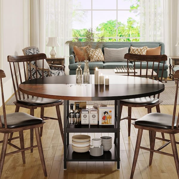 ROUNDISH DINING TABLE 2000 ウォルナット 51