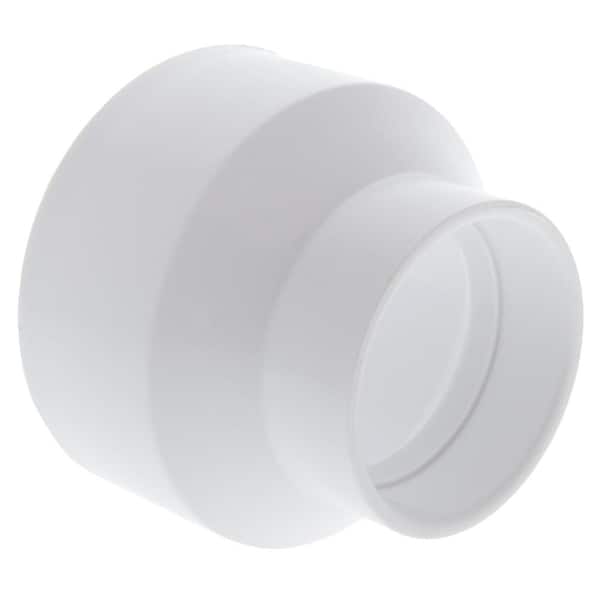 NIBCO 3 in. x 2 in. PVC DWV Hub x Hub Reducing Coupling Fitting