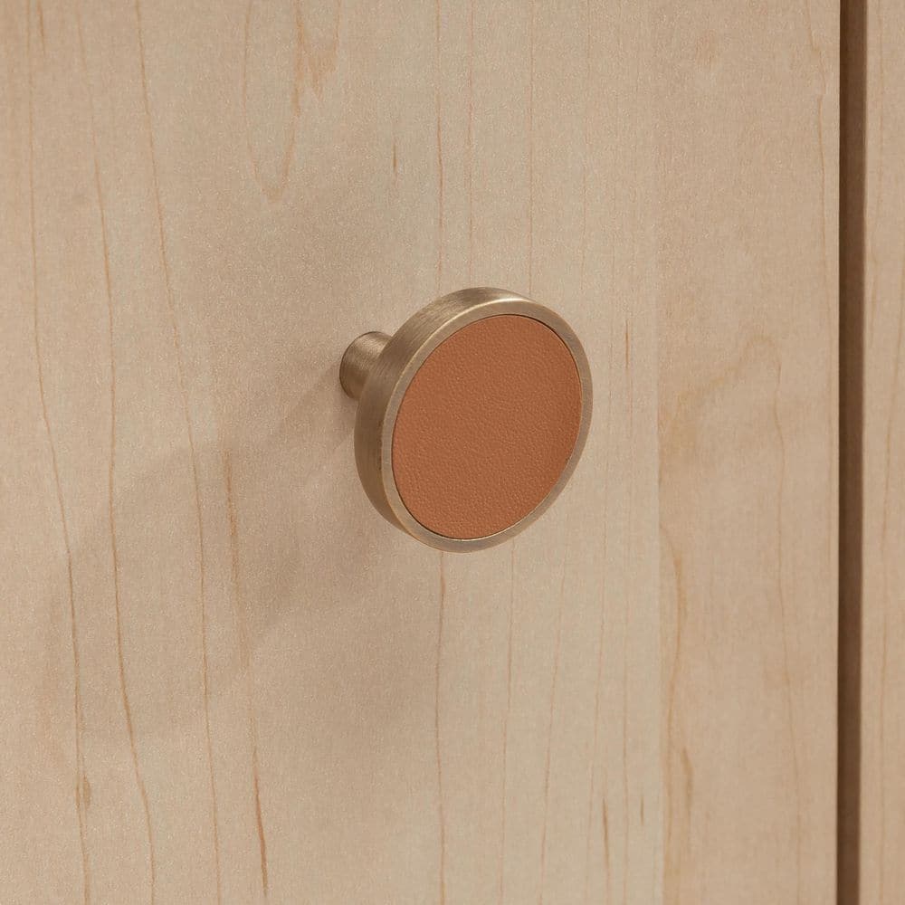 Natural Maple Adjustable Shelf Office Storage Cabinet