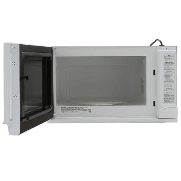 1.5 cu. ft. Over the Counter Microwave in White with Sensor Cooking