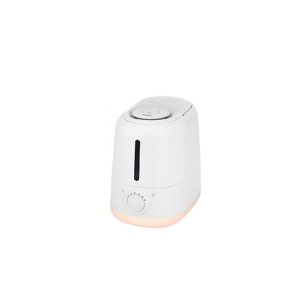 1.6 Gallon Ultrasoni ‎Plastic Cool Mist Tabletop Humidifier with Essential Oil Diffuser, Nightlight, Auto Shut-Off