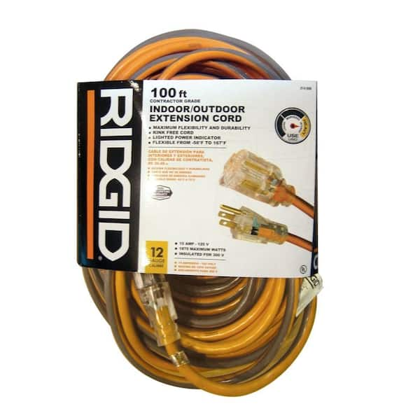 100 ft. 12/3 Extension Cord