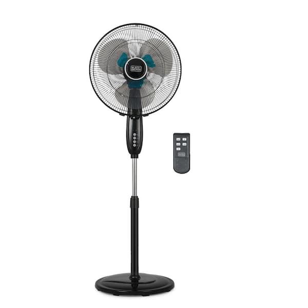 16 in. Dual-Blade Stand Tower Fan