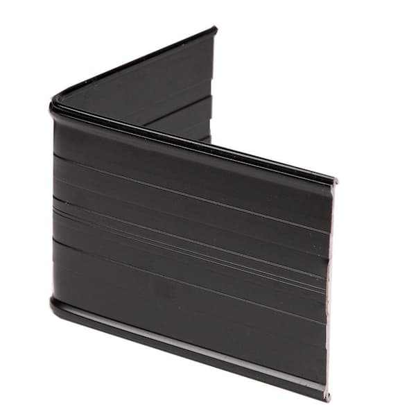 ProFlex 90° Aluminum Landscape Edging Black Corner Connector (4-Count)