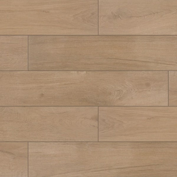 Bedrosians Timberline Rectangular 10 in. x 72 in. Honed Oak