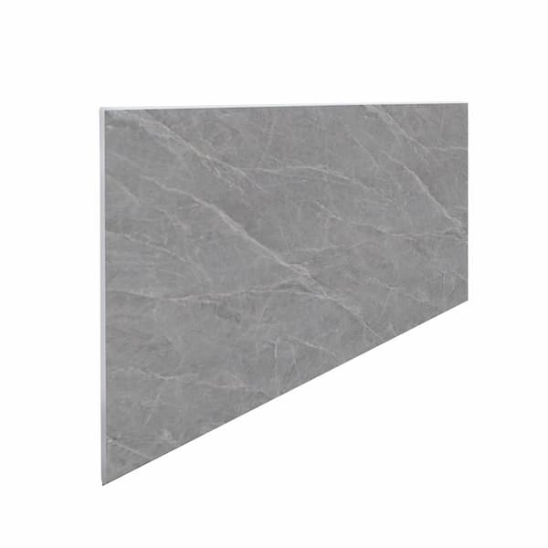 Dundee Deco Falkirk Irvine II, 1/8 in. x 2 ft. x 4 ft. Gray Matte