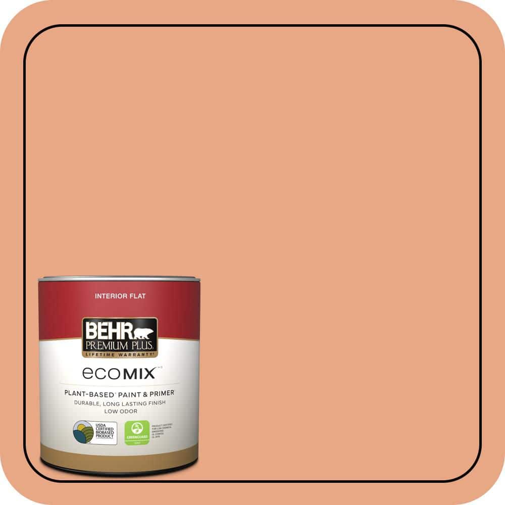 1 qt. #240D-4 Ceramic Glaze Flat EcoMix Plant-Based Interior Paint & Primer price history on PriceWatchPro