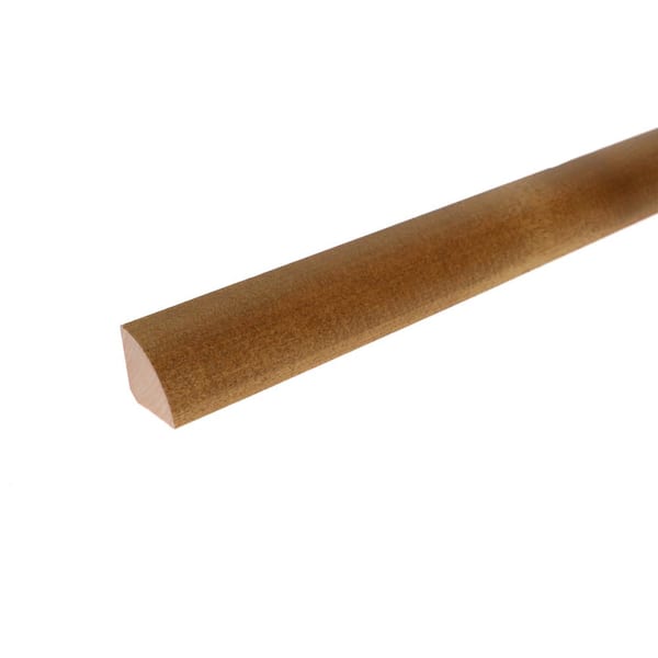 ROPPE Quarter Round Matte Jax 0.75 in. T x 0.75 in. W x 78 in. L Hardwood Trim