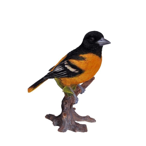 HI-LINE GIFT LTD. Oriole on Branch Garden Statue 87758-D - The
