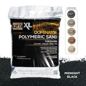 40 lbs. XL Polymeric Sand Midnight Black