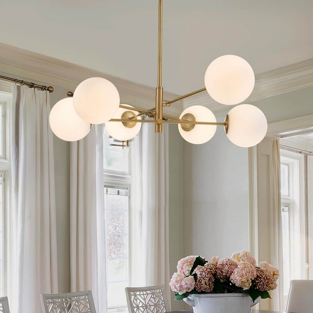 Crystal Rectangular 8-Light Hakan chandelierデスク Chandelier Greenville - Black - テーブル・机