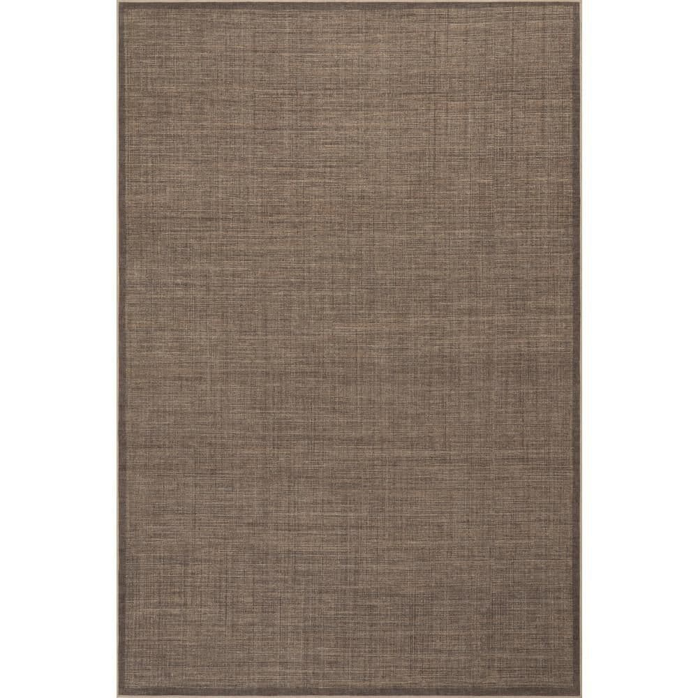 Nate Berkus x Rugs Palmer Modern Solid Washable Burgundy 2 ft. x 3 ft. Indoor Area Rug price history on PriceWatchPro