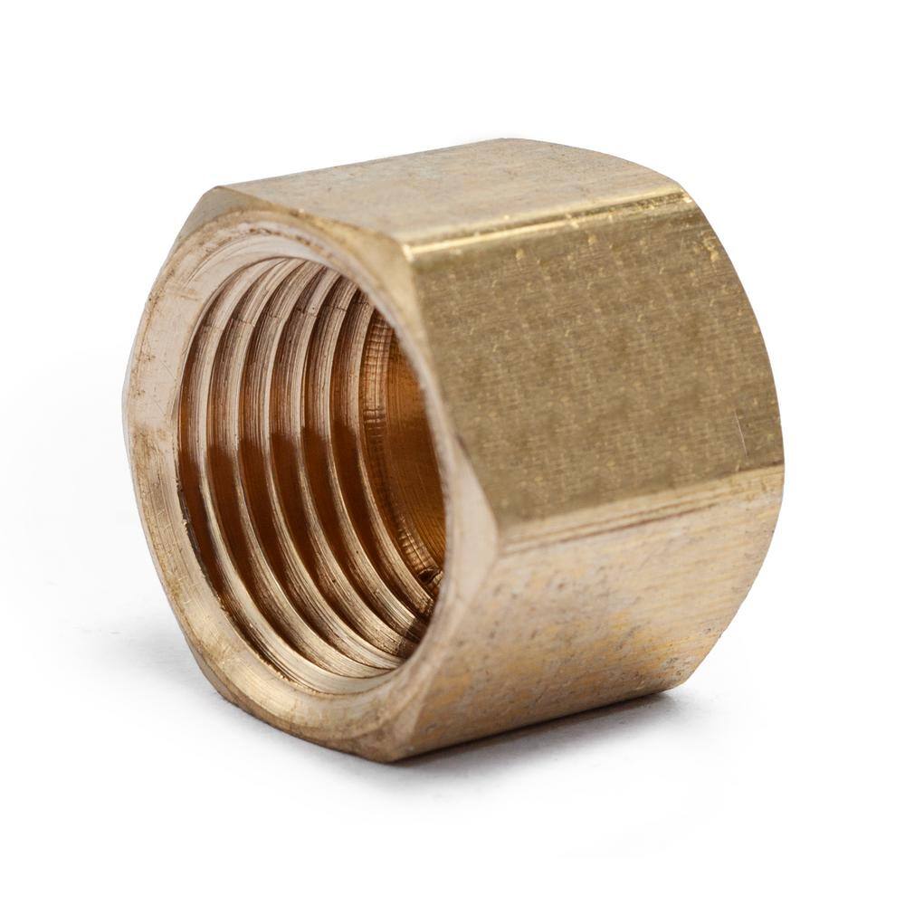 3/8 in. FIP Brass Pipe Cap Fitting (10-Pack) price history on PriceWatchPro