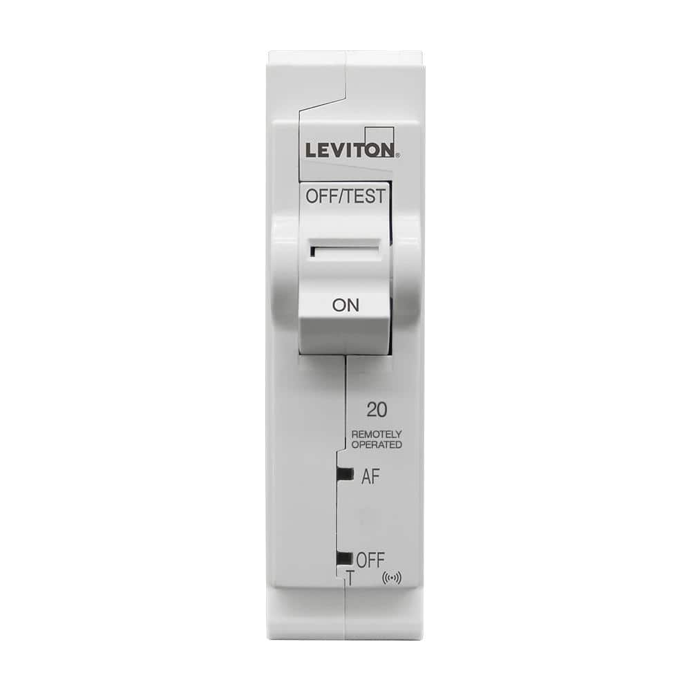 Leviton Manufacturing 1-Pole 20 Amp, 120-Volt, 2nd Gen Wi-Fi Smart AFCI ...