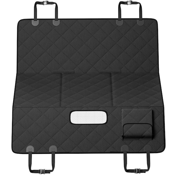 VEVOR Dog Car Seat Cover for Back Seat, 54 x 26.5 in. Waterproof, 600D Heavy Duty Pet Car Seat Protectors with Mesh Window