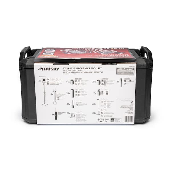 Husky - Mechanics Tool Set (270-Piece)