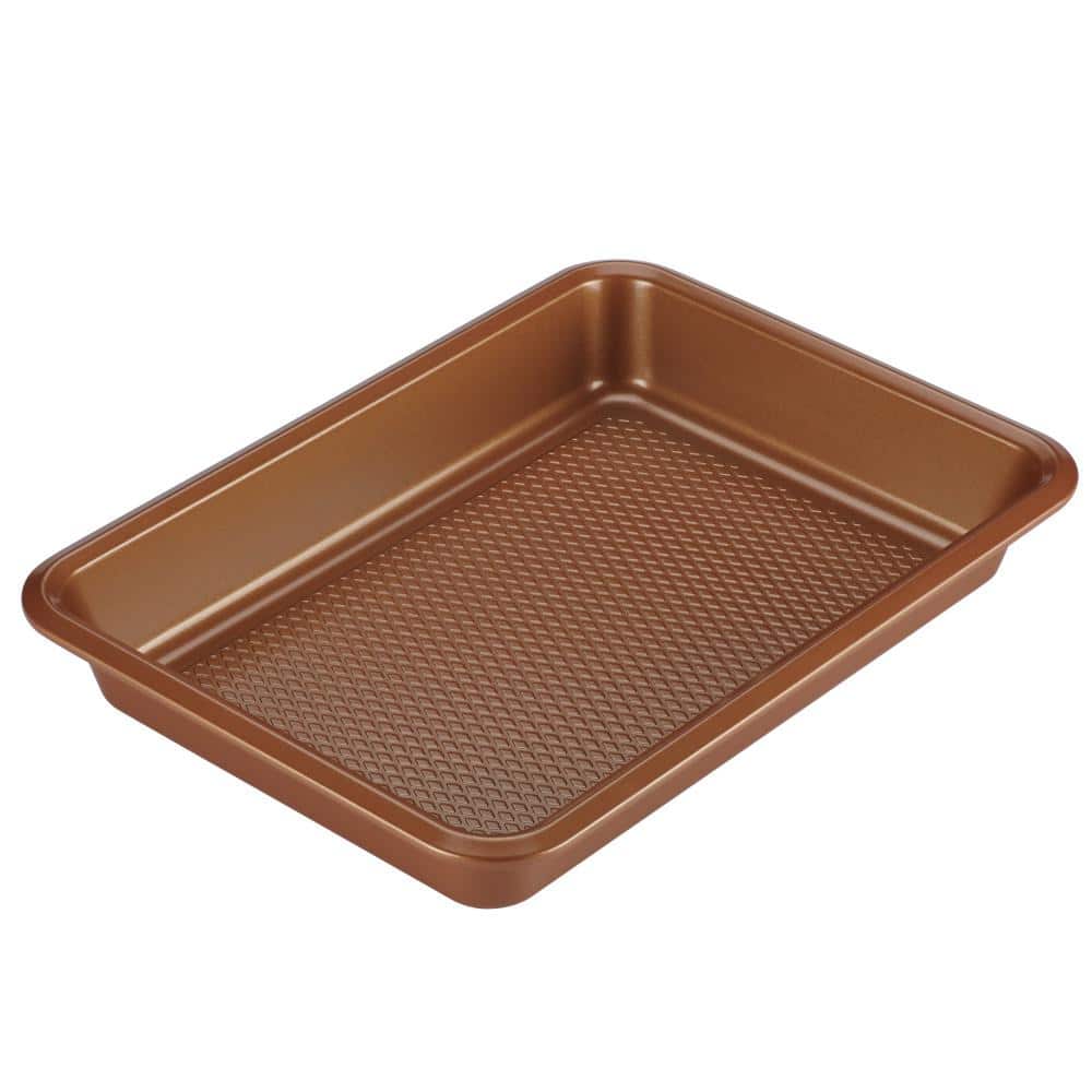 Ultra Cuisine textured aluminum 9x13 in cake pan by ultra cuisine -  durable, oven-safe, warp-resistant
