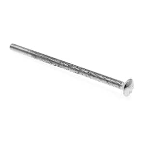 5/16 in.-18 x 6 in. A307 Grade A Zinc Plated Steel Carriage Bolts (25-Pack)