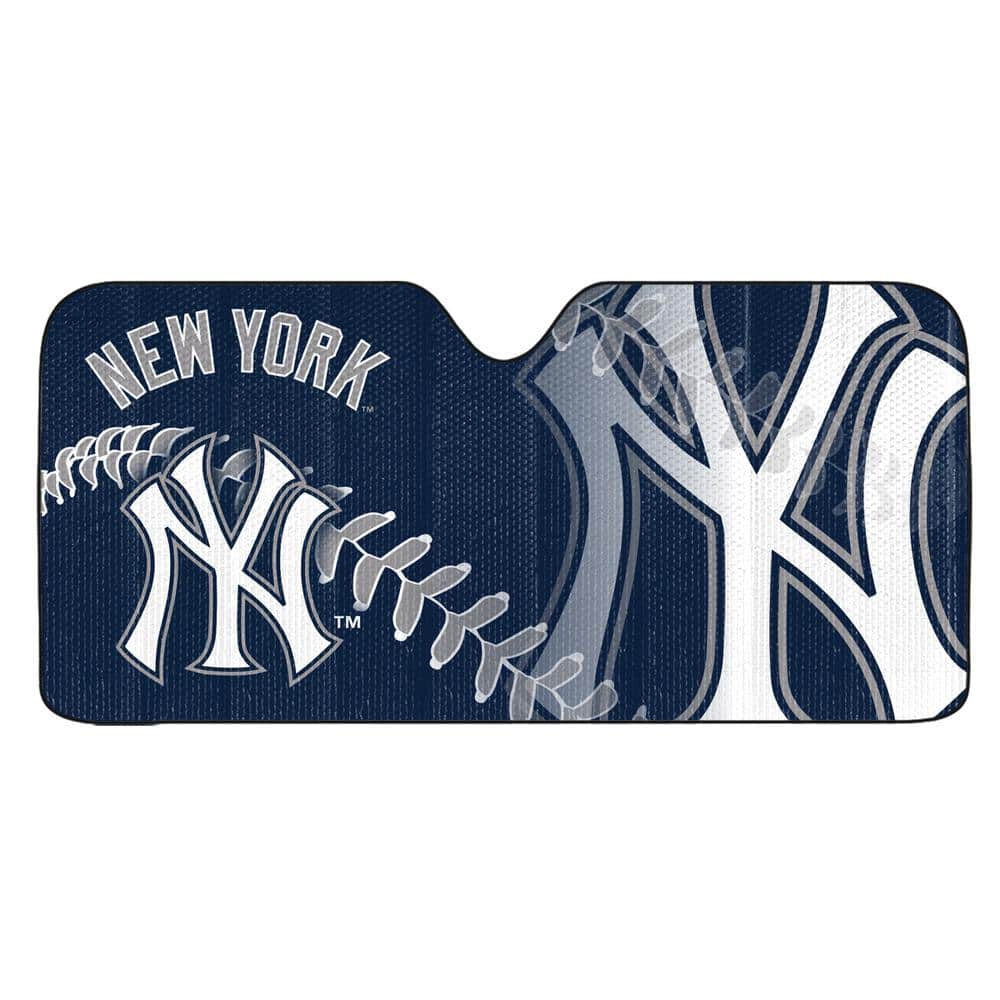 FANMATS MLB - New York Yankees Windshield Sun Shade 60036 - The Home Depot