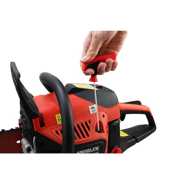 RIDGELINE 20 in. 52 cc Gas Powered 2-Stroke Portable Chainsaw with