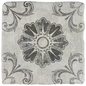 Costa Cendra Decor Fleur Encaustic 7-3/4 in. x 7-3/4 in. Ceramic Floor and Wall Tile (11.11 sq. ft./case)