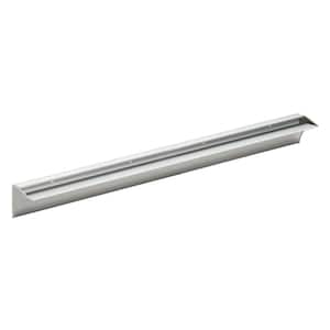 RAIL 0.31 in. Silver Shelf Bracket