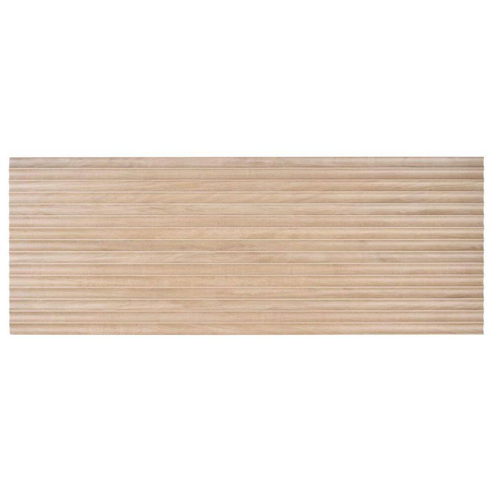 Forma Honey Brown 6 in. x 0.52 in. Fluted Wood Look Matte Ceramic Wall Tile Sample price history on PriceWatchPro