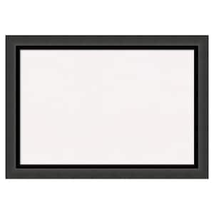 Amanti Art Alta Rustic Char White Corkboard 41 in. x 29 in. Bulletin ...