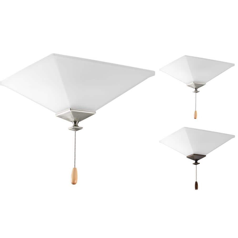 North Park Collection 2-Light Unfinished Ceiling Fan Light Kit price history on PriceWatchPro