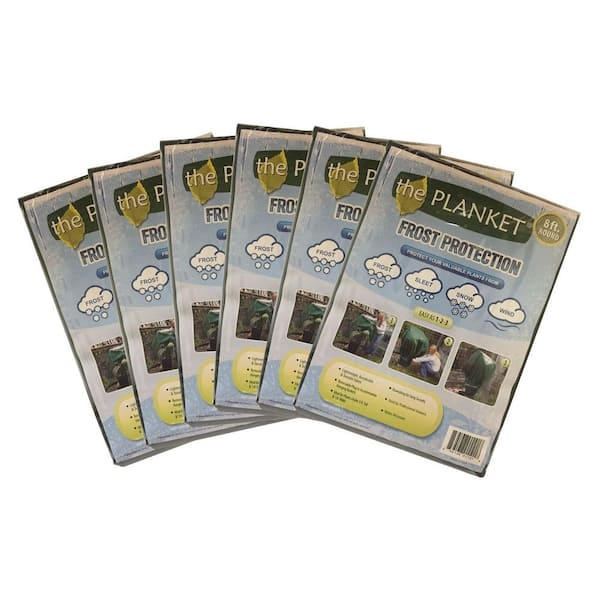 Planket 8 ft. Round Plant Protection Value Pack (6-Pieces)