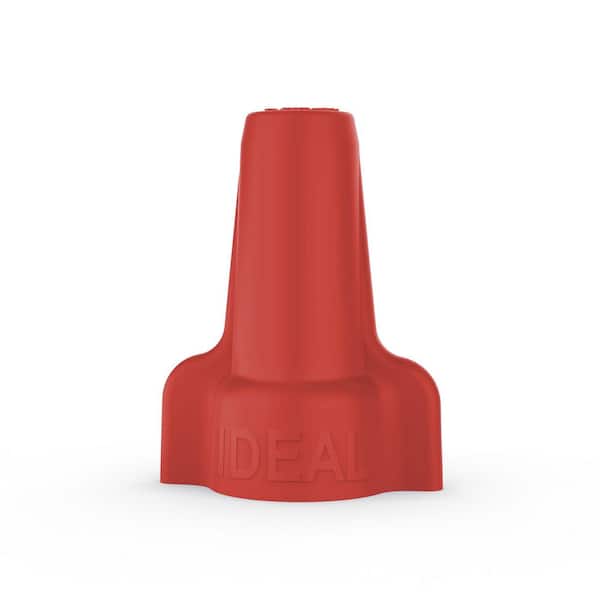 Wing-Nut Wire Connector, 452 Red, Jar of 250