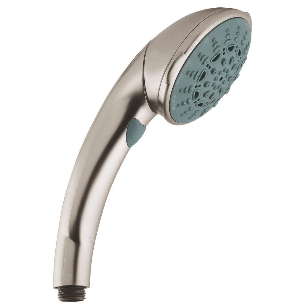 GROHE Movario 5-Spray 3.9 in. Single Ceiling Mount Handheld Rain Shower ...