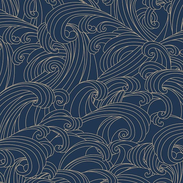 Big Wave Blue Wallpaper