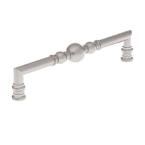 Firenze Collection 12 5/8 in. (320 mm) Brushed Nickel Traditional Round Cabinet Bar Pull