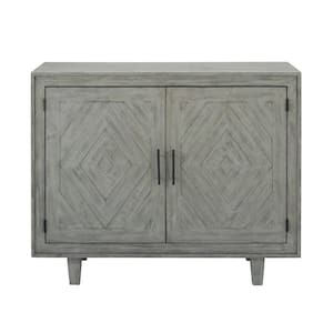 Whitford Distressed Gray Sideboard