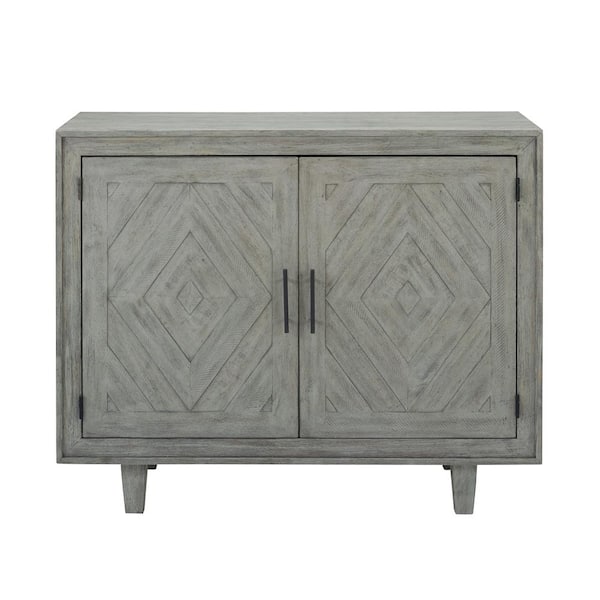 Steve Silver Whitford Distressed Gray Sideboard