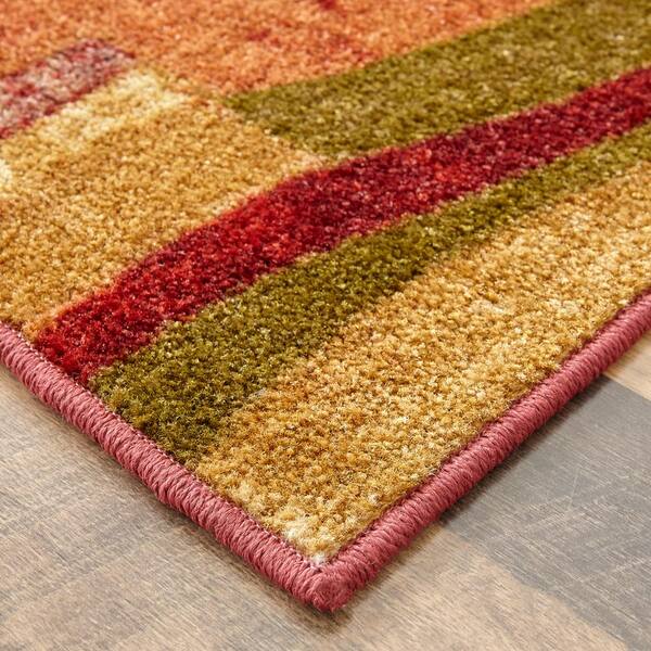 Fluffy Abstract Runner Rugs, Hallway Runner Rug, Washable Rug