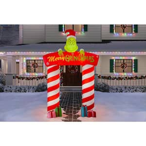 10 ft. Giant-Sized LED Archway Grinch Merry Grinchmas Christmas Airblown® Inflatable