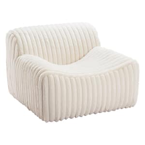 Osterbro White Accent Chair