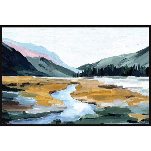 Unbranded "Take Me" by Marmont Hill Floater Framed Canvas Nature Art Print 12 in. x 18 in.