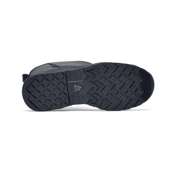 Unisex Fargo Pull On II Water Proof 10 in. Work Boots - Composite Toe- Black Size 4.5(M)