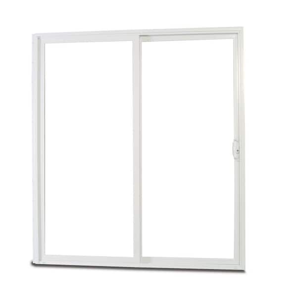 American Craftsman 72 in. x 80 in. 5700 Series White Assembled
