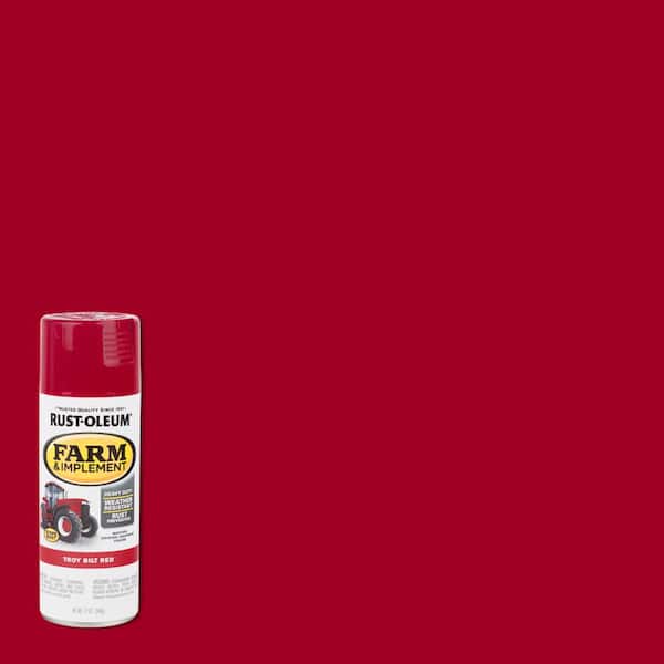 Rust-Oleum 12 oz. Farm & Implement International Harvester Red Gloss Enamel Spray Paint